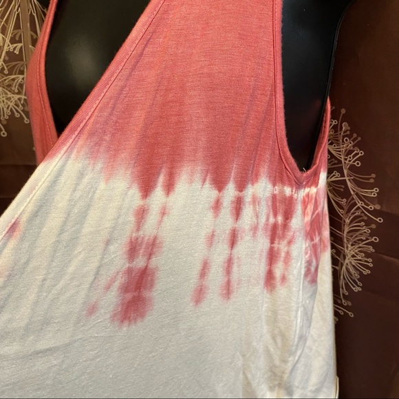 LADY’S WORLD Boutique Tie Dye Vest Small Medium - Picture 4 of 12
